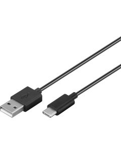 Köp USB-C lade datakabel universal USB 2.0 male (type A) type USB-C™ male 1m av batterigiganten.se för 99,00 kr