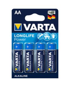 Varta AA 1,5V Alkaline batteri (4 stk)  Best i test!
