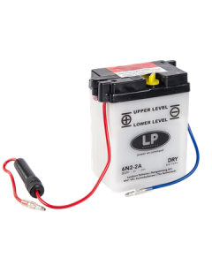 Köp 6N2-2A-4 batteri till MC och ATV 6V 2Ah (70x47x97mm) av batterigiganten.se för 298,00 kr