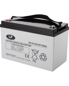 Köp AGM Batteri EV12110 110Ah 12volt Syklisk bruk av batterigiganten.se för 3 590,00 kr