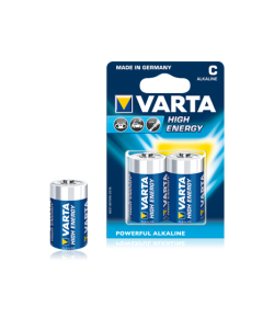Köp Varta High Energy C 1,5V Alkaline batteri (2 st.) av batterigiganten.se för 42,00 kr