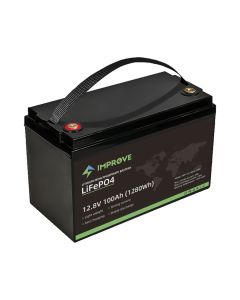 Köp 12V 100AH Lithium Batteri Improve - Bluetooth av batterigiganten.se för 5 694,00 kr
