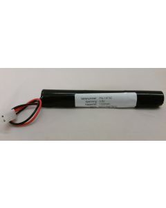Nødlysbatteri 3,6V 4/5A 1100mAh NiCd Stav  plugg G10AKWABT