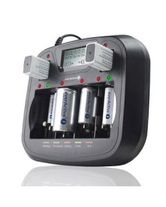 Varta Universal batterilader AA, AAA, C, D og 9V  2-5T ladetid (Uten batterier)