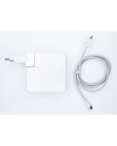 USB-C AC Adapter Lader 61W og 87W for Macbook, inkl 2 meter kabel