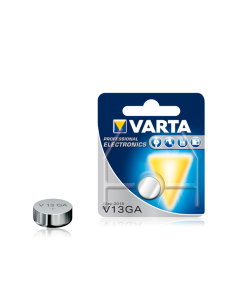 Köp Varta LR44 batteri V13GA Alkaliskt 1,5V 125 mAh av batterigiganten.se för 20,00 kr