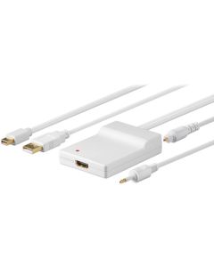 DisplayPort til Mini DisplayPort, Toslink, USB og HDMI