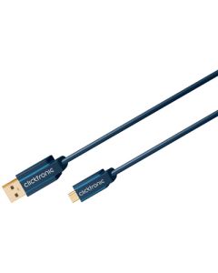Clicktronic Micro USB 2.0 kabel 1 meter