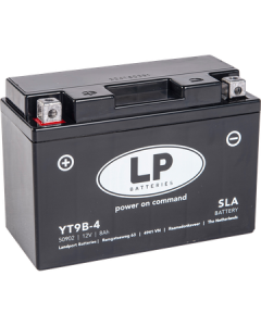 Köp YT9B-4 batteri till MC och ATV 12V 8Ah (150x65x105mm) av batterigiganten.se för 499,00 kr