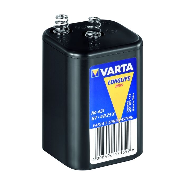 Varta 431 Longlife Plus 6V 8,5Ah 4R25X