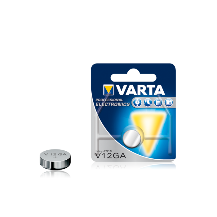 Varta V12GA Alkalisk 1,5V batteri 80 mAh LR43