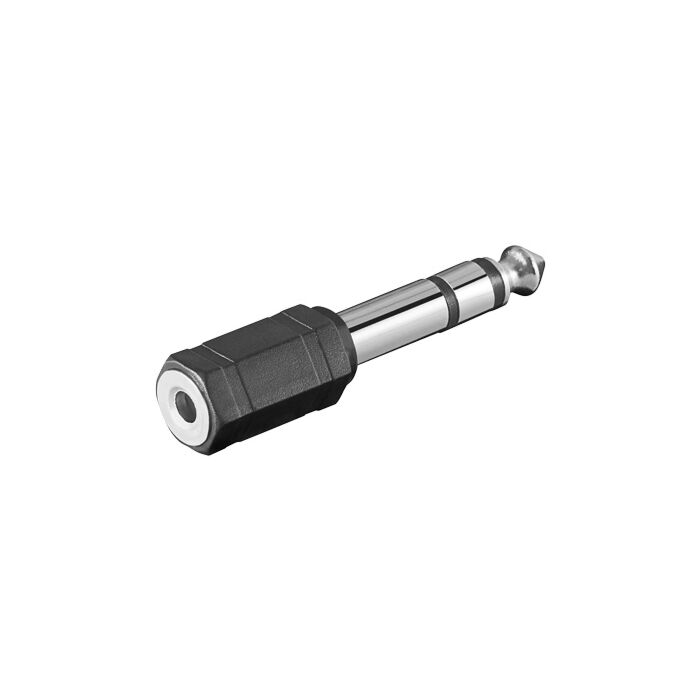 Audio adapter 6,35mm stereo Jack - 3,5mm stereo Jack