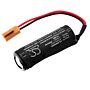 Batteri for Denso VS-6556GM, VS-6556E, VS-6556G, 04E-122, VM-6 410076-0230 3.6 V 3500 mAh Li-SOCl2