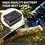 Batteri for Kobalt 80V-22-in Single Stage Electric Cordless Sn KB280-06 80 V 4000 mAh Li-ion