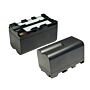 Batteri till Sony CCD-, DCR-, GV-, HDR-, HVR- MPK-, PLM-, UPX- serier NP-F970 Sony 7.4 Volt 6900 mAh högkapacitet