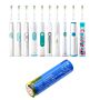 Batteri for Oral-B 10000, 3765, 3766, 3767, 3771, 7000, 8000, 3000 040 83812 3.7 V 800 mAh