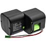 Batteri for Braun Dropmat Secura, infusion pump Infusomat Secu 110011 9.6 V 7000 mAh Ni-MH
