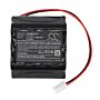 Batteri for Roma Rollladen Rolladen PA000678 12 V 2000 mAh Ni-MH