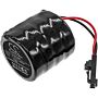 Batteri for Schneider AN-1441, BCX1 01-2100-507 4.8 V 230 mAh Ni-MH