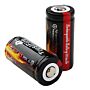 Ladbart Batteri Trustfire 16340 2/3AA 3,6V 880mAh Li-ion med sikkerhetskrets