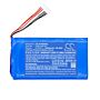 Batteri for XTOOL D8 OBD2 DIAGNOSTIC TOOL, H6 Elite, H6EB, H6, AHB1058100 3.8 V 10000 mAh Li-Polymer