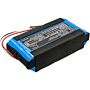 Batteri for Sharp COCOROBO RX-V60, COCOROBO RX-V80, COCOROBO R UBATiA001VBKZ 16 V 3000 mAh LiFePO4