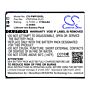 Batteri for Prestigio MultiPhone 5505 DUO PSP5505 Duo 3.7 V 1800 mAh Li-ion