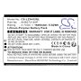 Batteri for Launch X431, X431 Diagun AHB574160P 3.7 V 1600 mAh Li-Polymer
