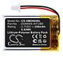 Batteri for XP Metal Detectors WS6, WSAII, WS audio headphones D088WS-WTUBE 3.7 V 250 mAh Li-Polymer