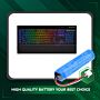Batteri for Corsair K57 RGB Wireless Gaming Keyboard, K57 RDJ15 3.7 V 3400 mAh Li-ion