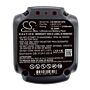 Batteri for Black & Decker BDCDD12, BDCD112, BDCDD12KB, BDCDD1 LBXR1512 12 V 2500 mAh Li-ion