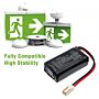 Batteri for Neptolux EVE B0408, Emergency Light, Emergency Exi 2ICP/16/25/46 2S1P 7.4 V 700 mAh Li-Polymer