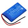 Batteri for Biosystems MultiPro Multigas Monitor 54-49-107 3.7 V 1800 mAh