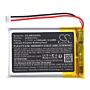 Batteri for HyperX Cloud III Wireless-Gaming Headset AHB603450 3.7 V 1200 mAh Li-Polymer
