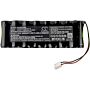 Batteri for Arcomed AG SP6000 syringe, Volumed μVP7000 Chroma HHR200A9 9.6 V 2000 mAh Ni-MH