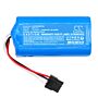 Batteri for SUZUKA KAKA P2; Airrobo P10; Proscenic Cocoa Smart VR1717 14.8 V 3400 mAh Li-ion