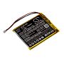 Batteri for Sony XDR-P1DBP SF-03 3.7 V 1100 mAh Li-Polymer