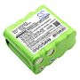 Batteri for Ritron Patriot RTX150, Patriot RTX450, RTX150, RTX BNH-BPX8N-HC 9.6 V 2000 mAh Ni-MH