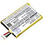 Batteri for Zebra SB1 TSD Scanner; Motorola SB1, SB1B-SE11A0WW 82-158057-01 3.7 V 1100 mAh Li-Polymer