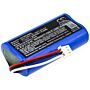 Batteri for Trilithic 360 DSP, E-400 2447-0002-140 7.4 V 2600 mAh