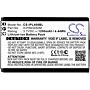 Batteri for Infinite Peripherals Linea Pro 4 ICP663450M 3.7 V 1200 mAh Li-ion