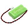Batteri for Dual-Lite EV2, CV3REB, CV3REW, CVD1REBN, CVD1REW, 784H66 2.4 V 1500 mAh Ni-MH