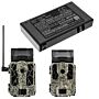 Batteri for Spypoint Bloc Pile, Spypoint SOLAR-DARK, Spypoint LIT-09 7.4 V 1900 mAh Li-Polymer