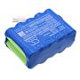 Batteri for Cardioline ECG200L, ECG200S 17001237 12 V 2000 mAh Ni-MH
