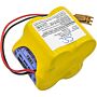 Batteri for Fanuc 18-T series programmable logic controllers, A98L-0031-0025 6 V 2400 mAh Li-MnO2