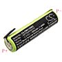 Batteri for Colgate Omron ProClinical A1500 GP75AAH2A1H 2.4 V 600 mAh Ni-MH