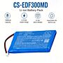 Batteri for EDAN FTS-3 Fetal Telemetry, FTS-6 Fetal Telemetry 1ICP6/39/55 3.7 V 1600 mAh Li-ion