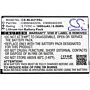 Batteri for BLU Diamond M, D210, D210L, D210U C906040220L 3.7 V 1800 mAh Li-ion