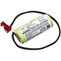 Batteri for Saft 16440; Lithonia ELB1210N, ELB1P201N, ELB1P290 LQMSW3R12277ELW 1.2 V 2100 mAh Ni-MH