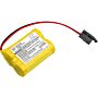 Batteri for GE Fanuc A98L-0031-0011/L, A98L-0031-0011/L, A06B- BR-AGCF2W 6 V 2200 mAh